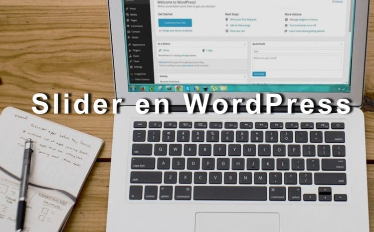 como agregar un slider en wordpress