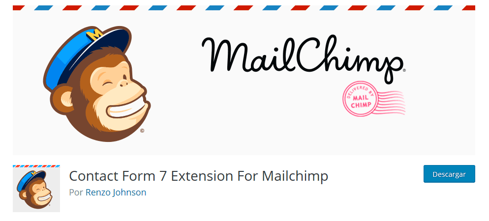 mail chimp- plugin para contact form 7