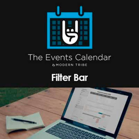 events calendar filter bar