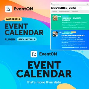 EventON – WordPress Virtual Event Calendar Plugin