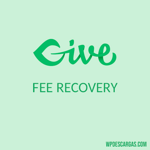 GiveWP Fee Recovery