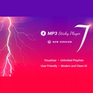 MP3 Sticky Player WordPress & WooCommerce Plugin