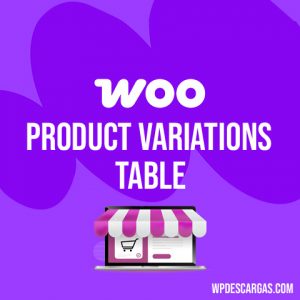 Product Variations Table for WooCommerce