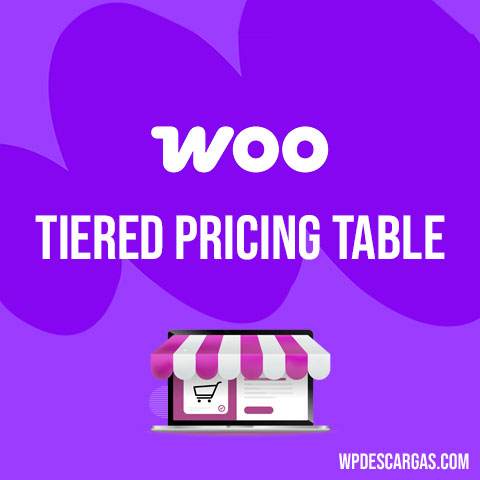 Tiered Pricing Table for WooCommerce