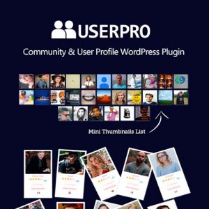 UserPro – Community and User Profile WordPress Plugin