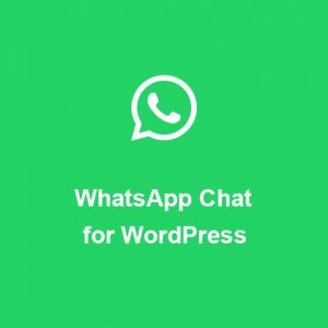 WhatsApp Chat WordPress