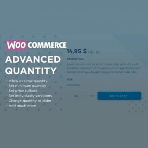 WooCommerce Advanced Quantity