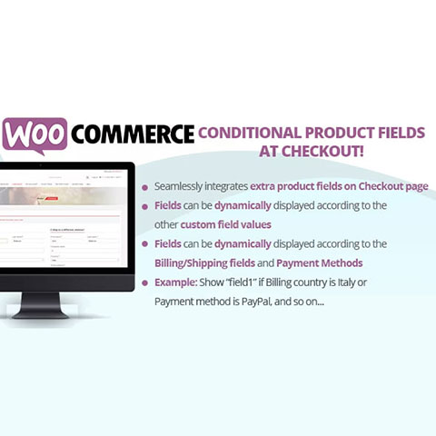 WooCommerce Conditional Product Fields at Checkout