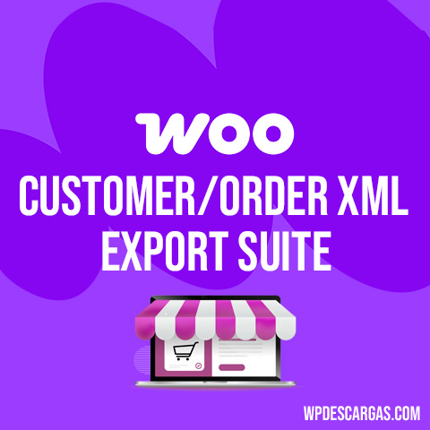 WooCommerce Customer/Order XML Export Suite