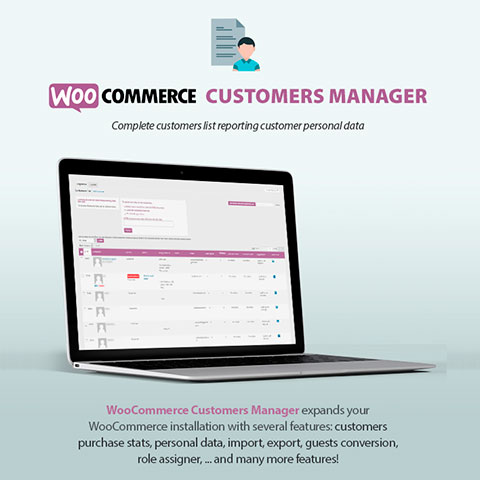 WooCommerce Customers Manager