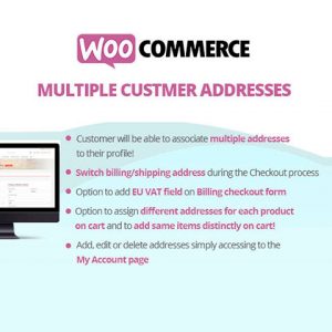 WooCommerce Multiple Customer Addresses & Shipping
