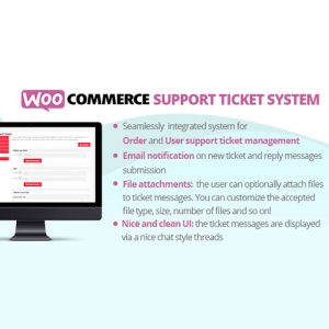 WooCommerce Support Ticket System