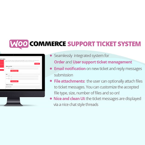 WooCommerce Support Ticket System