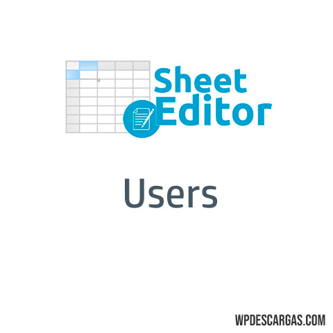 WP Sheet Editor Users Premium