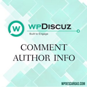wpDiscuz Comment Author Info