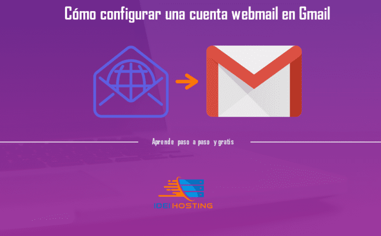 como configurar una cuenta webmail en gmail