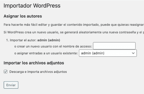 exportar-importar-paginas-wordpress