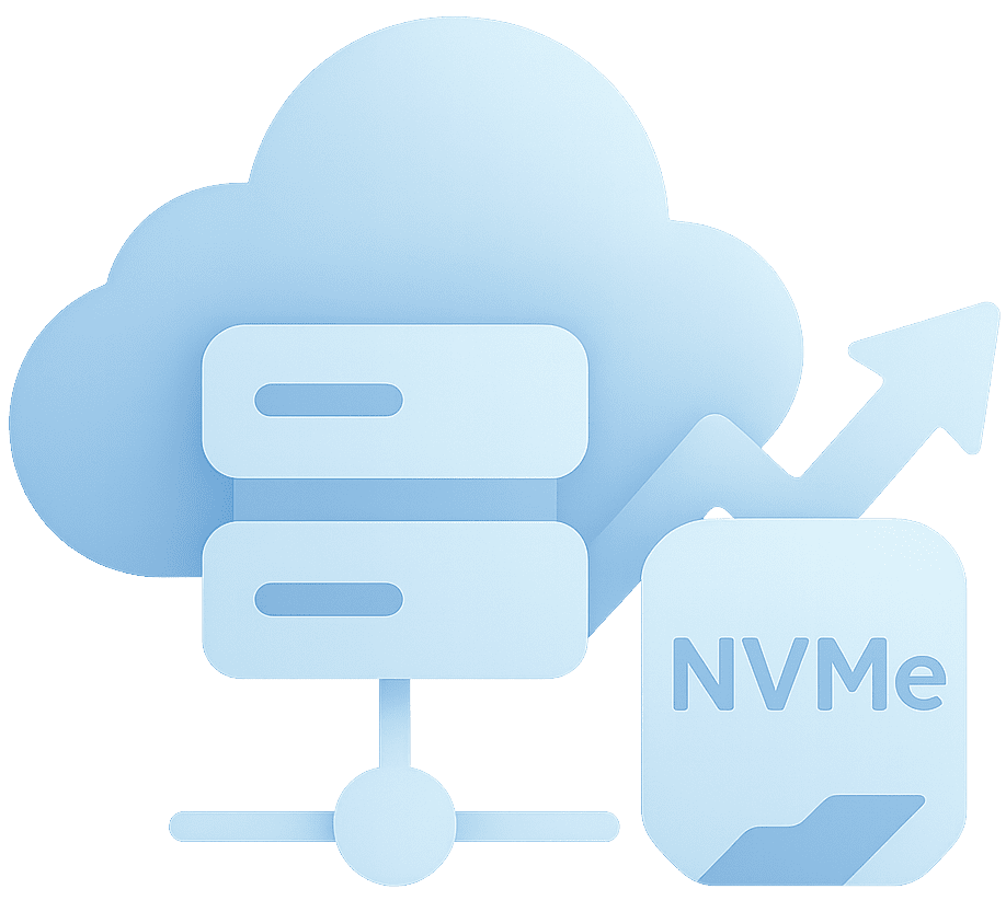 Cloud VPS NVMe en españa hosting